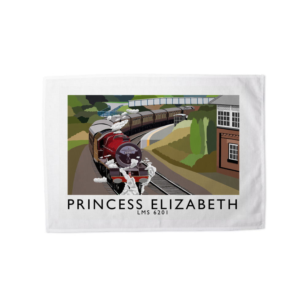 The Princess Elizabeth Tea Towel