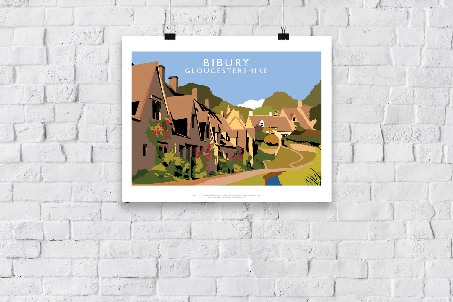 Bibury, Gloucestershire - Art Print