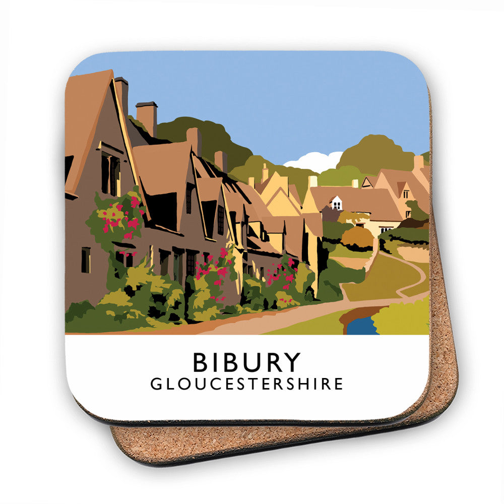 Bibury, Gloucestershire MDF Coaster