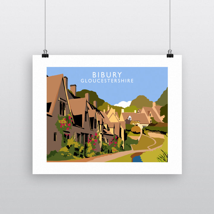 Bibury, Gloucestershire 90x120cm Fine Art Print