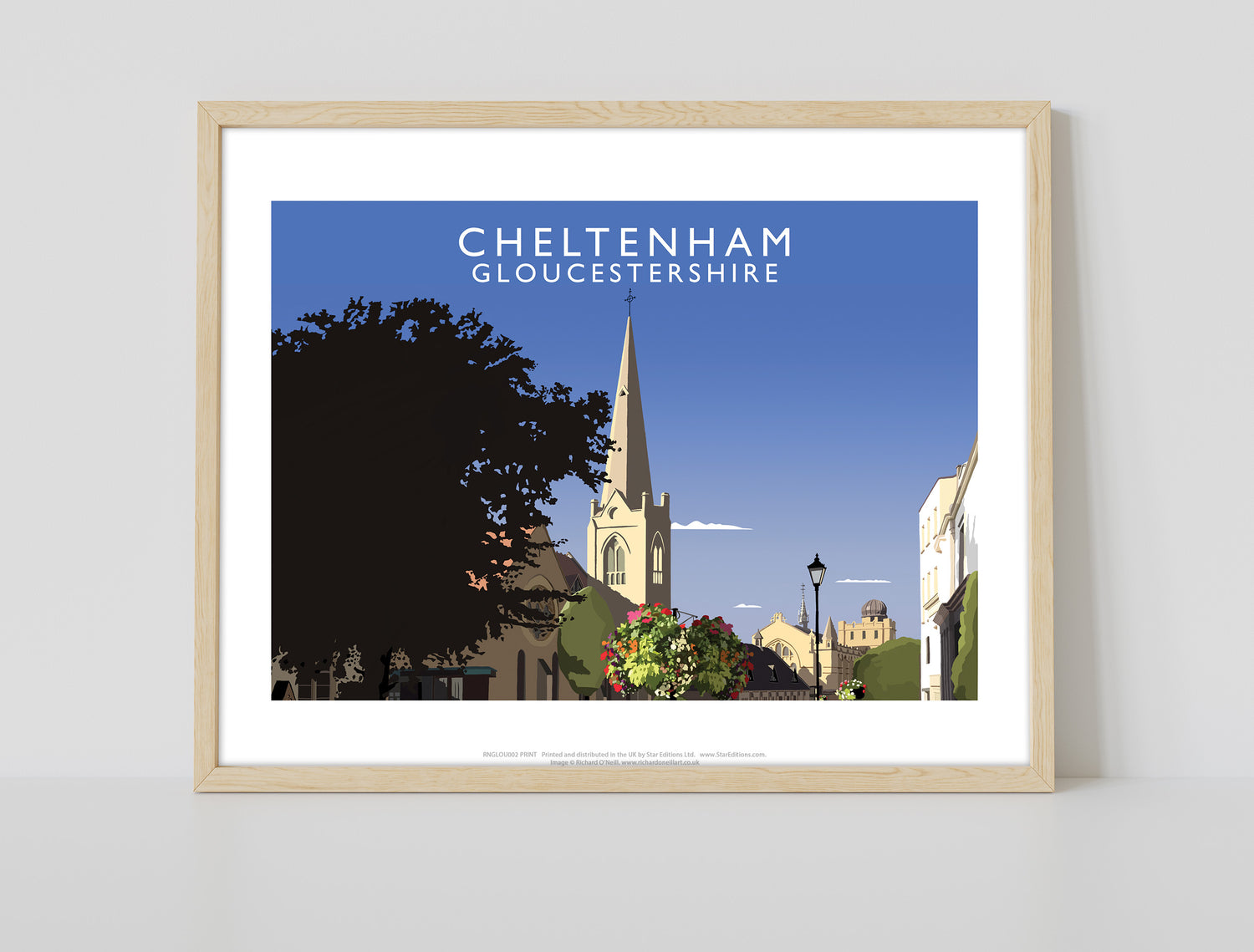 Cheltenham, Gloucestershire - Art Print
