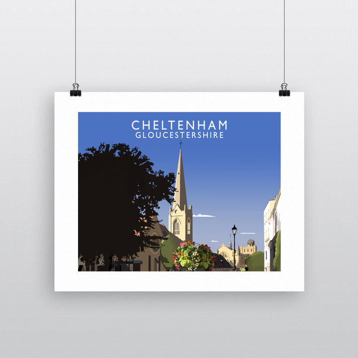 Cheltenham, Gloucestershire 90x120cm Fine Art Print