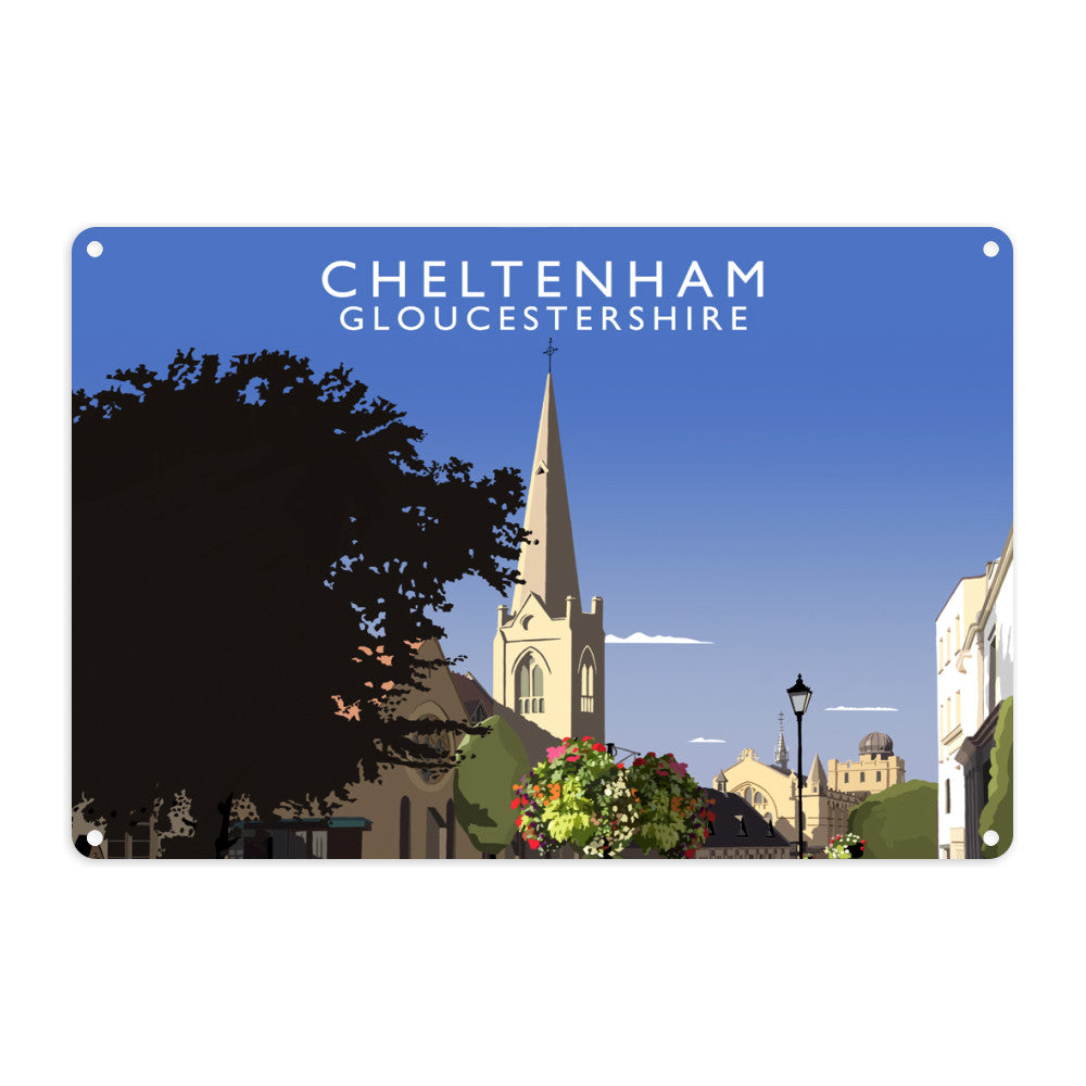 Cheltenham, Gloucestershire Metal Sign