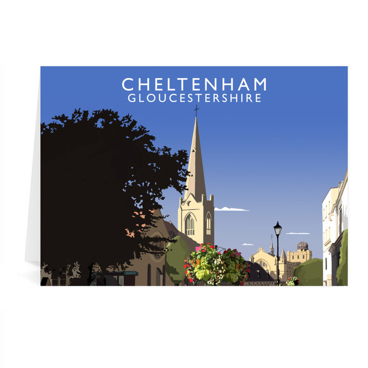 Cheltenham, Gloucestershire Greeting Card 7x5