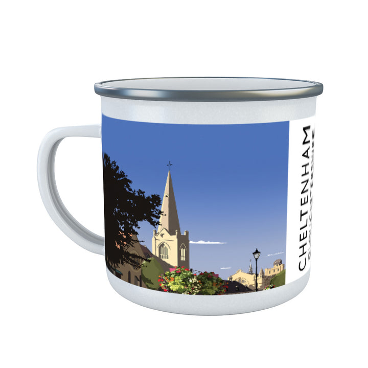 Cheltenham, Gloucestershire Enamel Mug