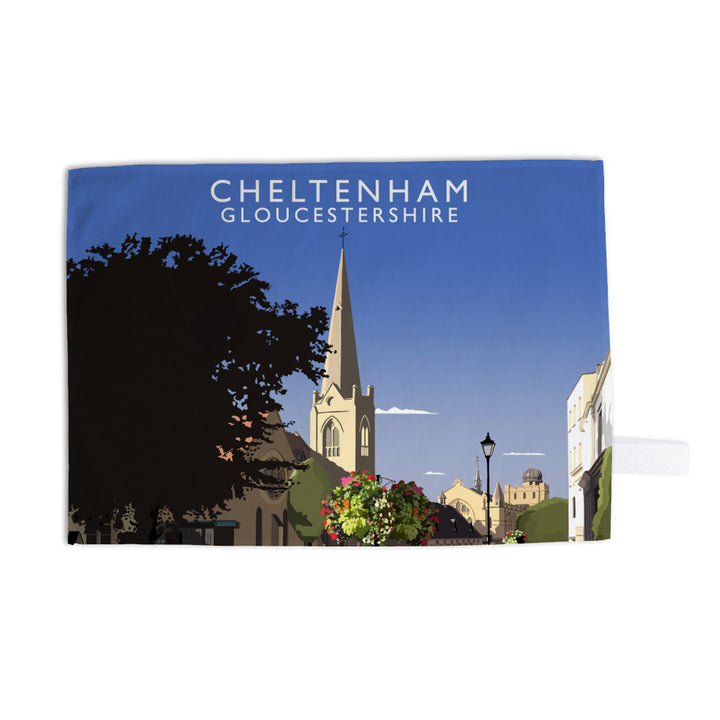 Cheltenham, Gloucestershire Tea Towel