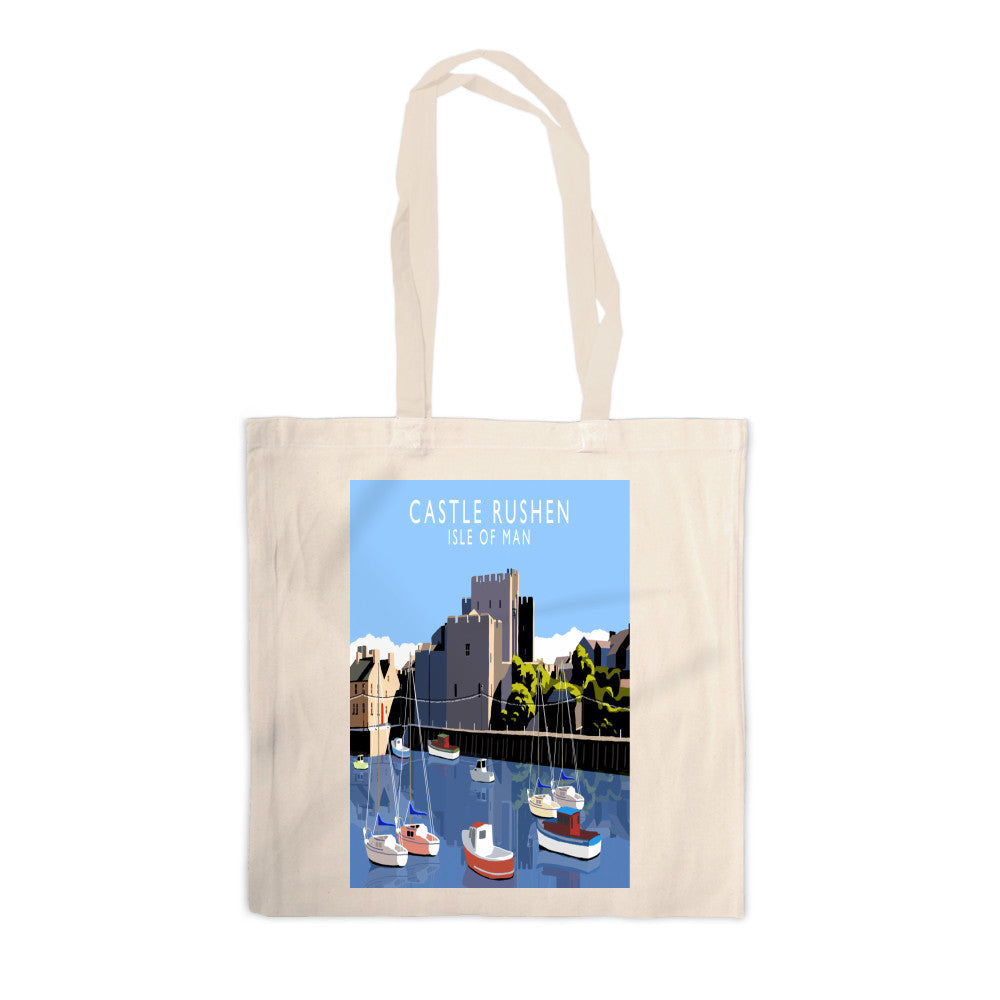 Castle Rushen, Isle of Man Canvas Tote Bag