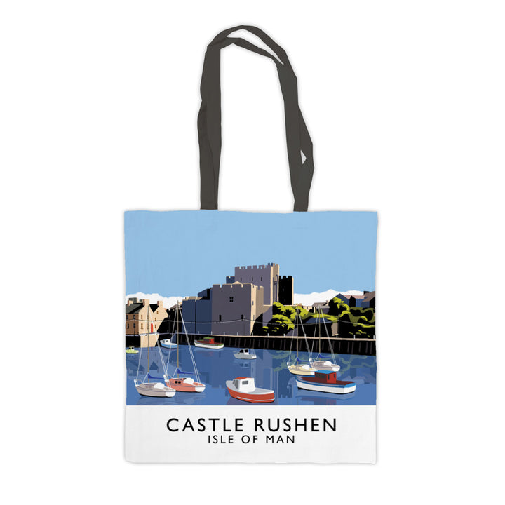 Castle Rushen, Isle of Man Premium Tote Bag