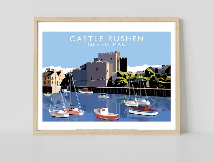 Castle Rushen, Isle of Man - Art Print