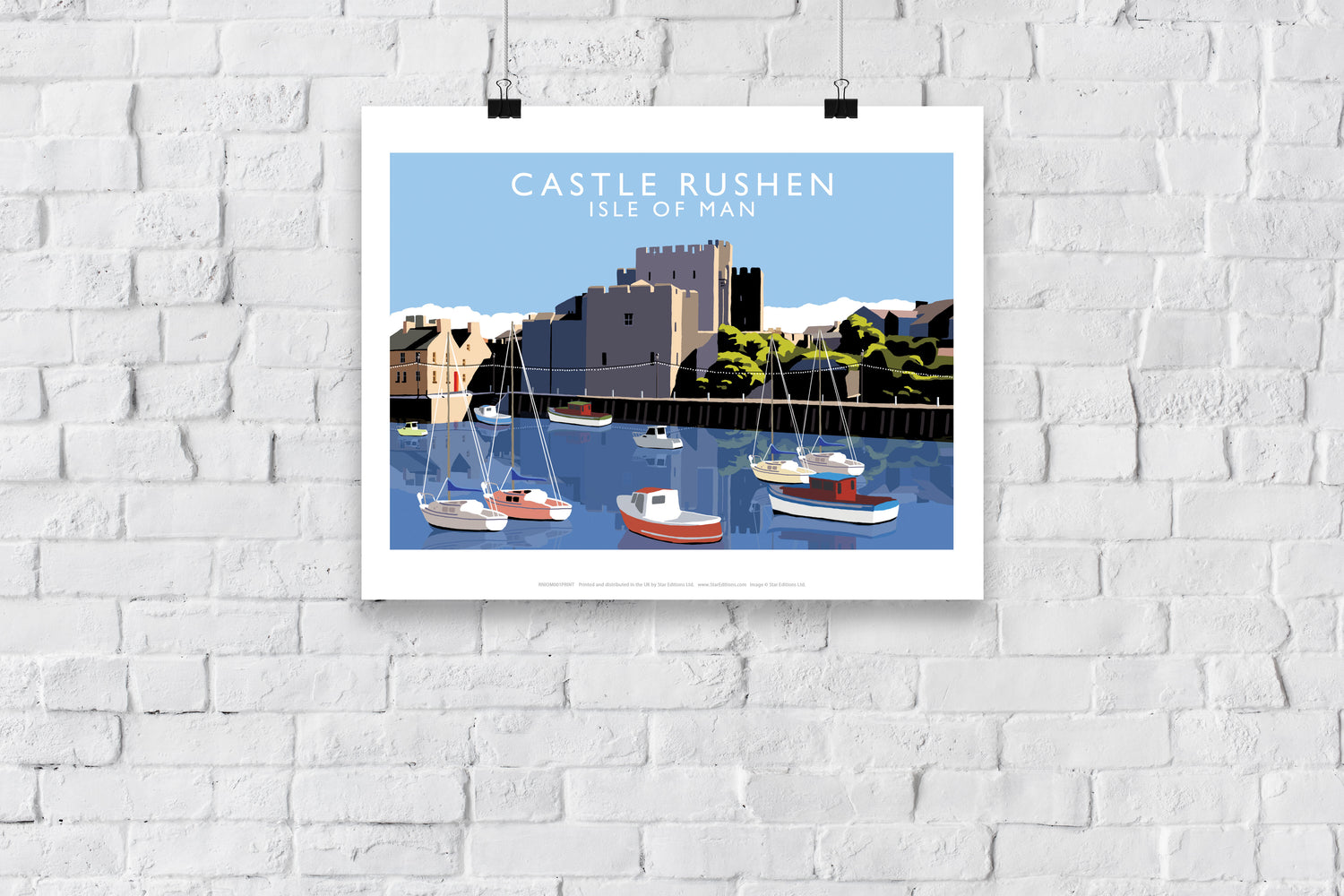 Castle Rushen, Isle of Man - Art Print