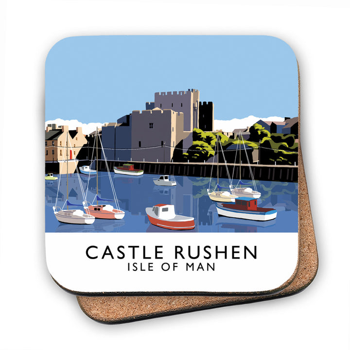 Castle Rushen, Isle of Man MDF Coaster