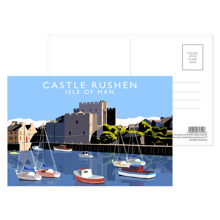 Castle Rushen, Isle of Man Postcard Pack