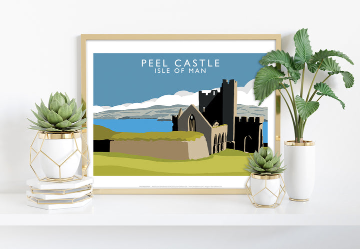 Peel Castle, Isle of Man - Art Print