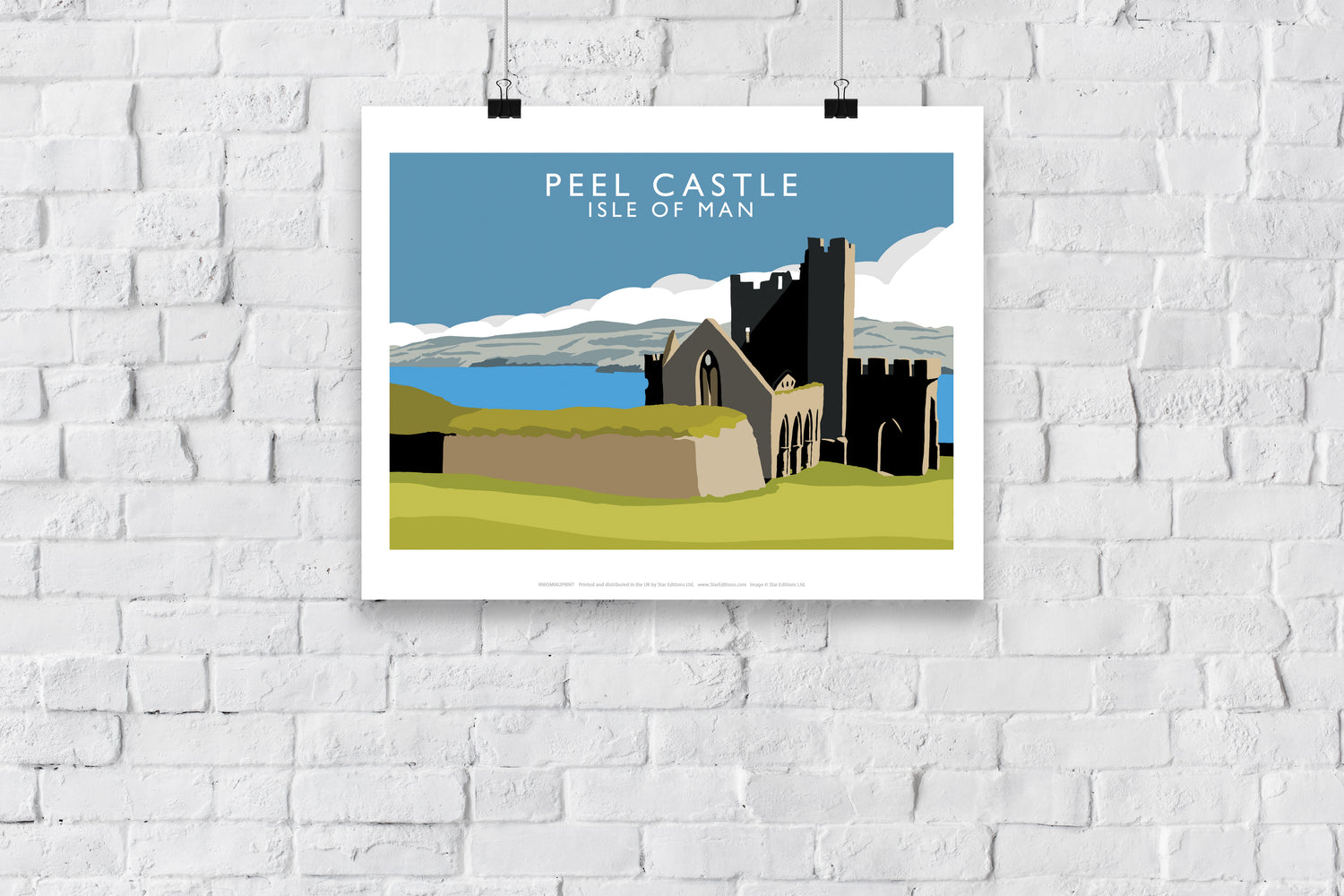 Peel Castle, Isle of Man - Art Print