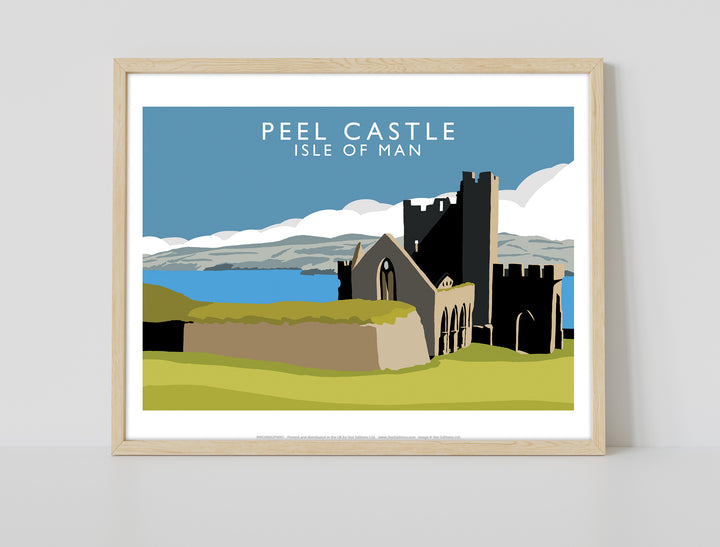 Peel Castle, Isle of Man - Art Print