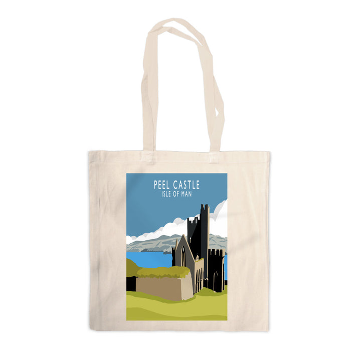 Peel Castle, Isle of Man Canvas Tote Bag