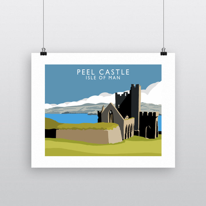 Peel Castle, Isle of Man 90x120cm Fine Art Print