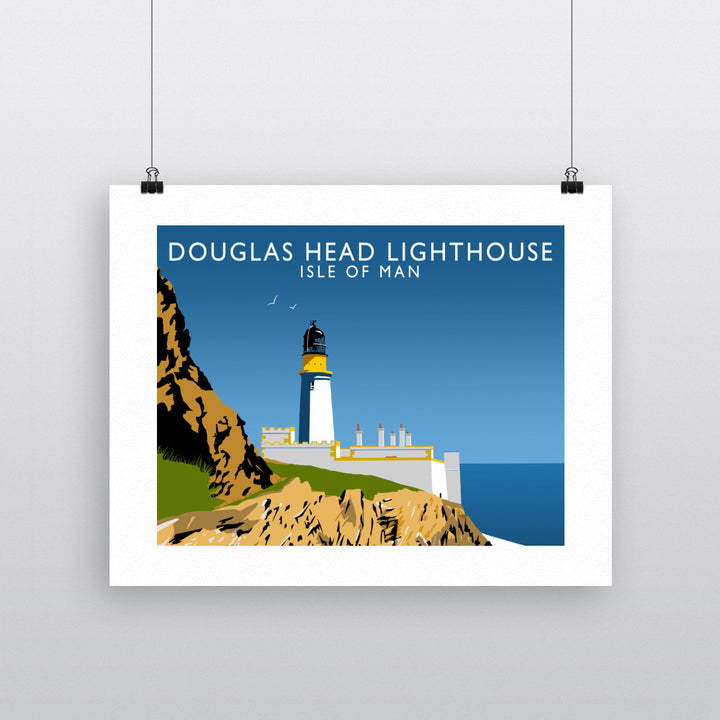 Douglas Head Lighthouse, Isle of Man 90x120cm Fine Art Print
