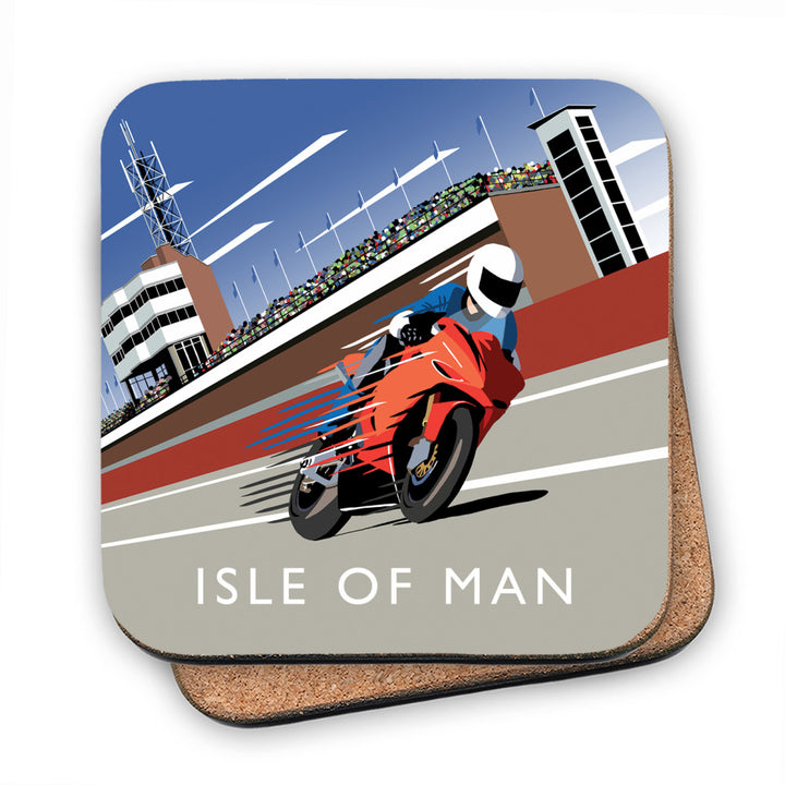 Isle of Man MDF Coaster