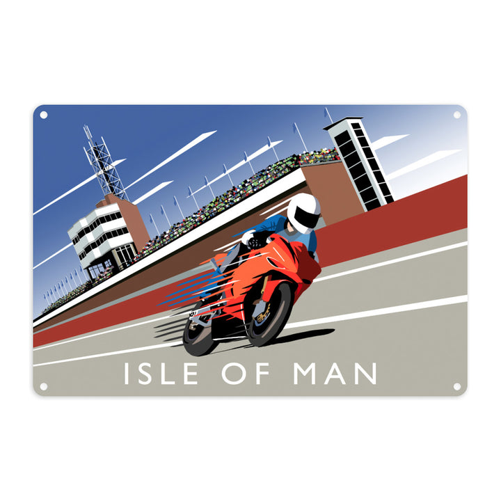 Isle of Man Metal Sign