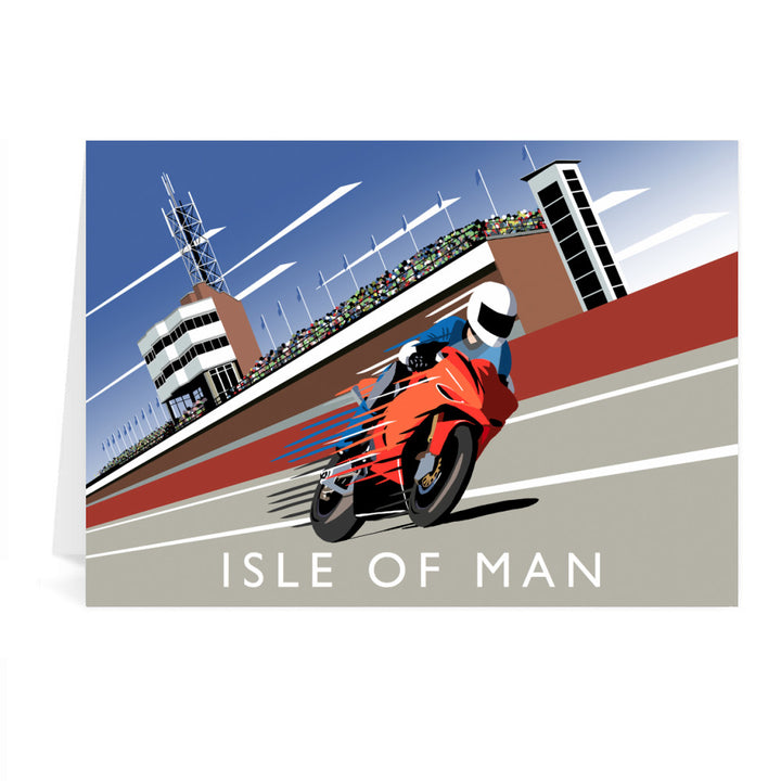 Isle of Man Greeting Card 7x5