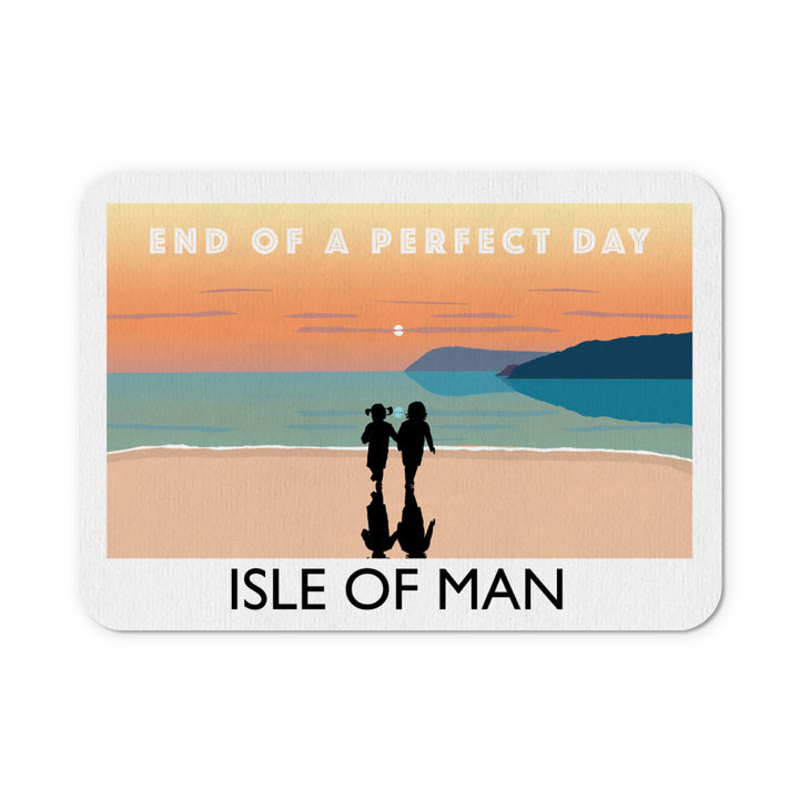 End of a perfect day, Isle of Man Mouse Mat