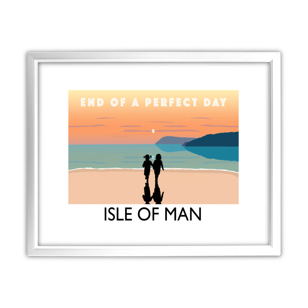 End of a perfect day, Isle of Man - Art Print