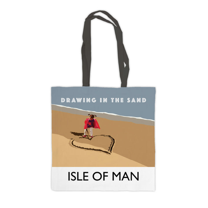 Drawing In The Sand, Isle of Man Premium Tote Bag