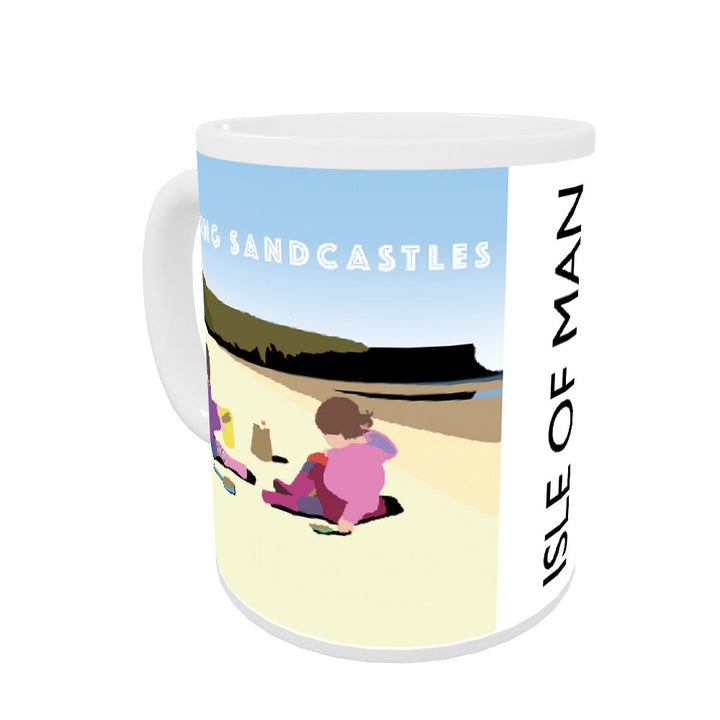 Building Sandcastles, Isle of Man Mug
