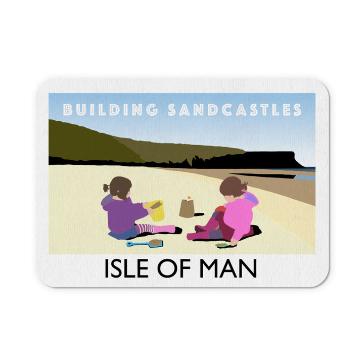 Building Sandcastles, Isle of Man Mouse Mat