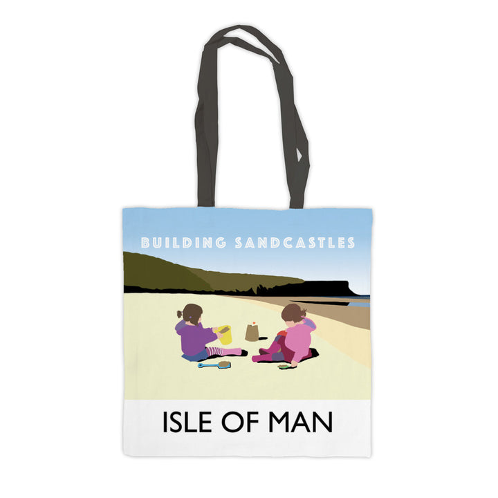 Building Sandcastles, Isle of Man Premium Tote Bag