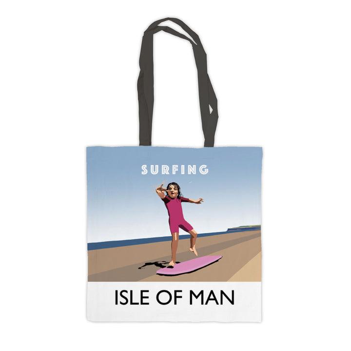 Surfing, Isle of Man Premium Tote Bag
