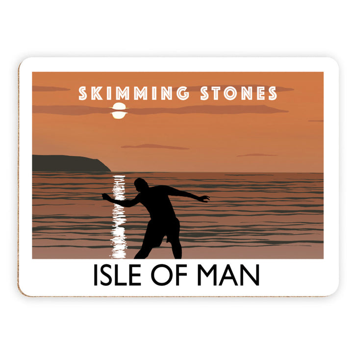Skimming Stones, Isle of Man Placemat