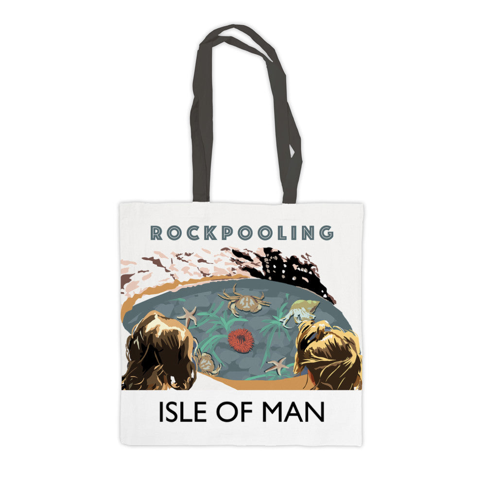 Rockpooling, Isle of Man Premium Tote Bag