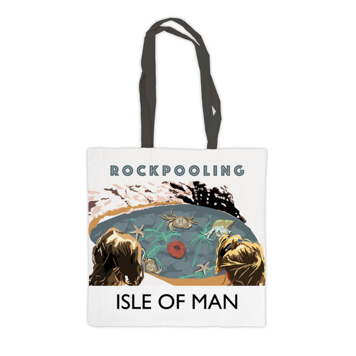 Rockpooling, Isle of Man Premium Tote Bag
