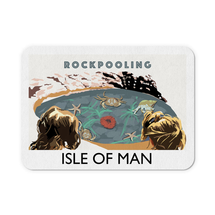 Rockpooling, Isle of Man Mouse Mat
