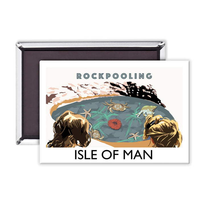 Rockpooling, Isle of Man Magnet