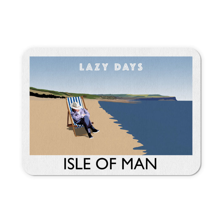 Lazy Days, Isle of Man Mouse Mat