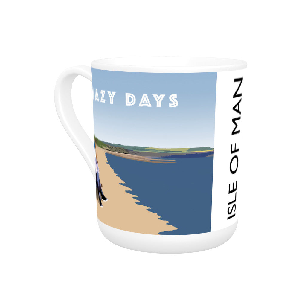 Lazy Days, Isle of Man Bone China Mug