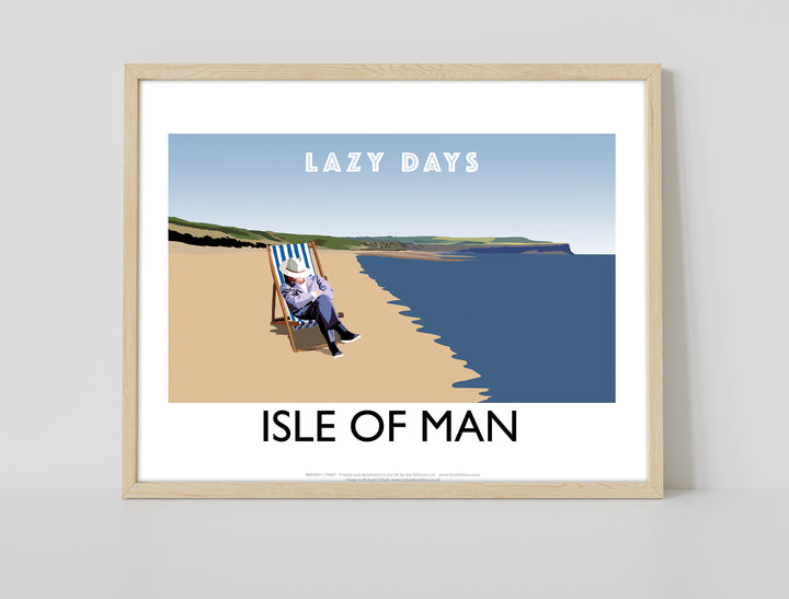 Lazy Days, Isle of Man - Art Print