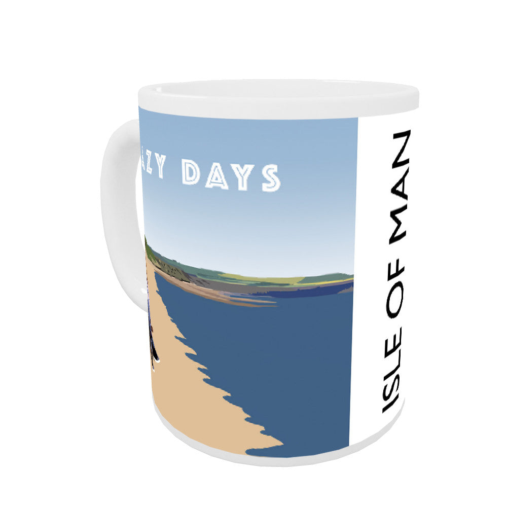 Lazy Days, Isle of Man Coloured Insert Mug