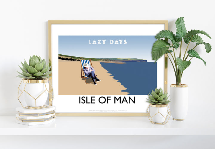 Lazy Days, Isle of Man - Art Print