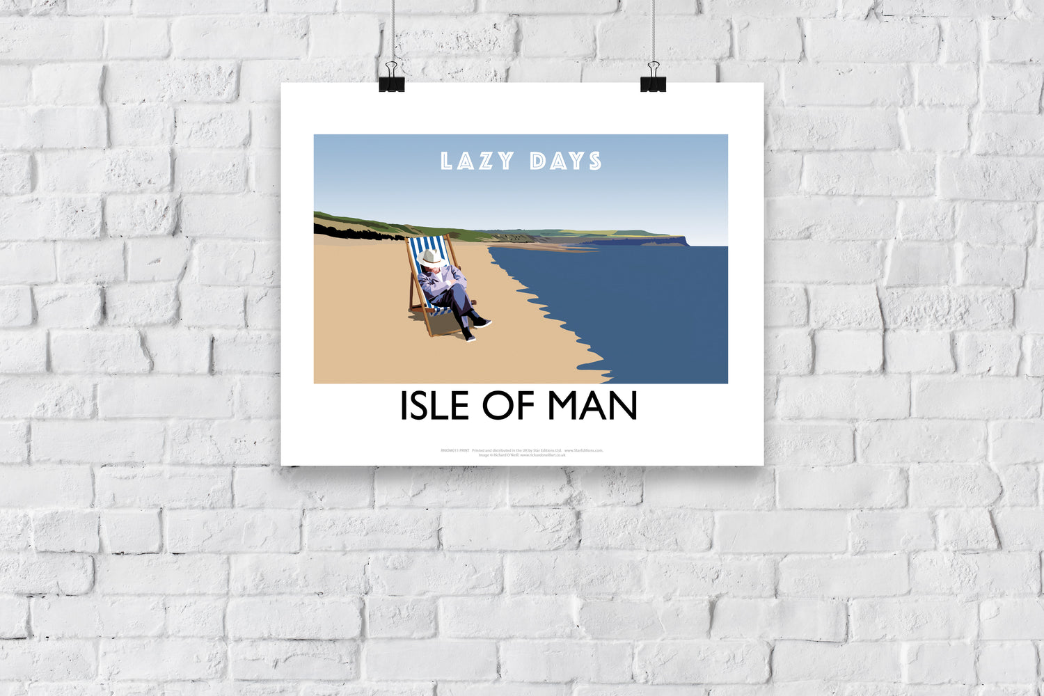 Lazy Days, Isle of Man - Art Print