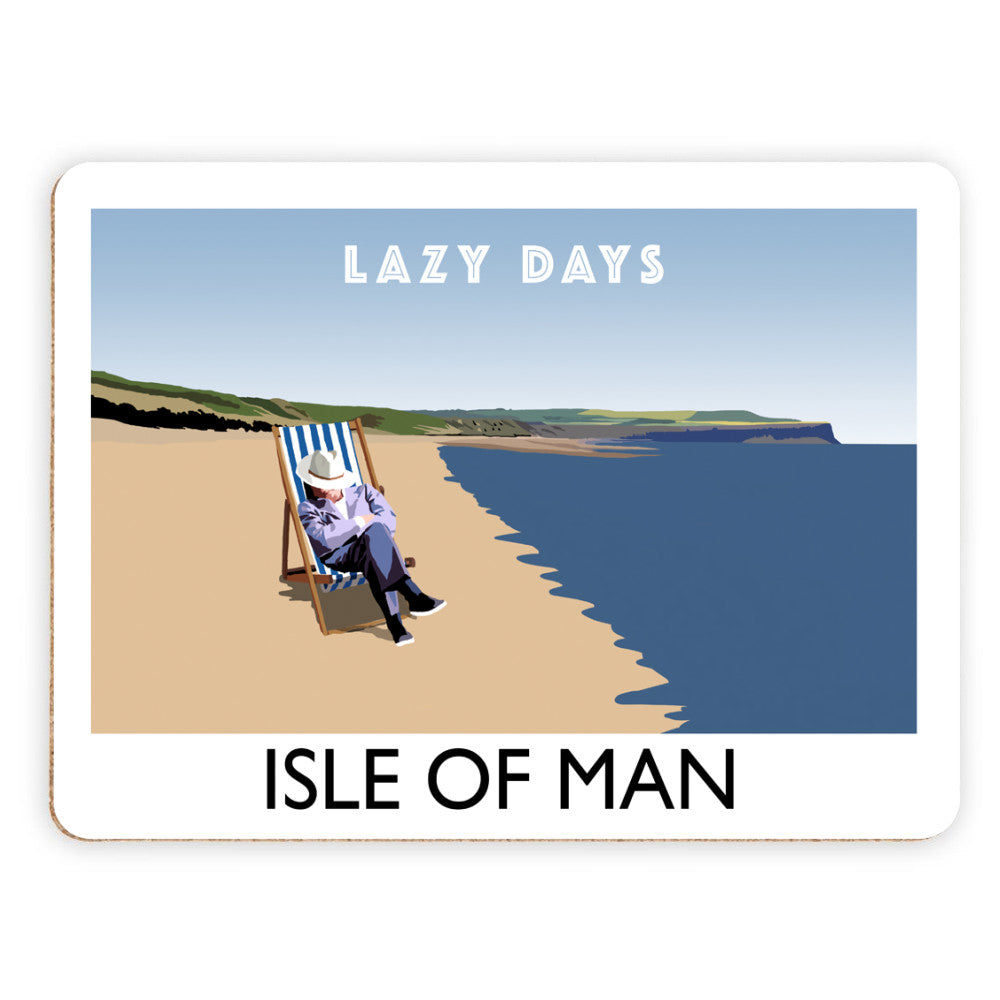 Lazy Days, Isle of Man Placemat