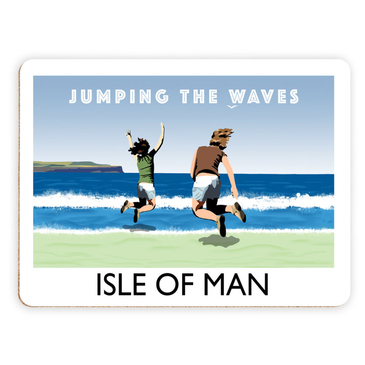 Jumping The Waves, Isle of Man Placemat