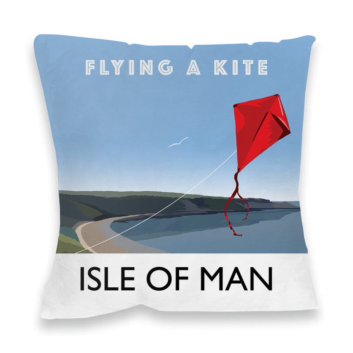 Flying A Kite, Isle of Man Fibre Filled Cushion