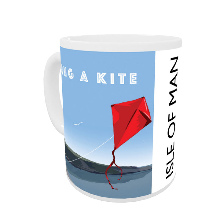 Flying A Kite, Isle of Man Mug