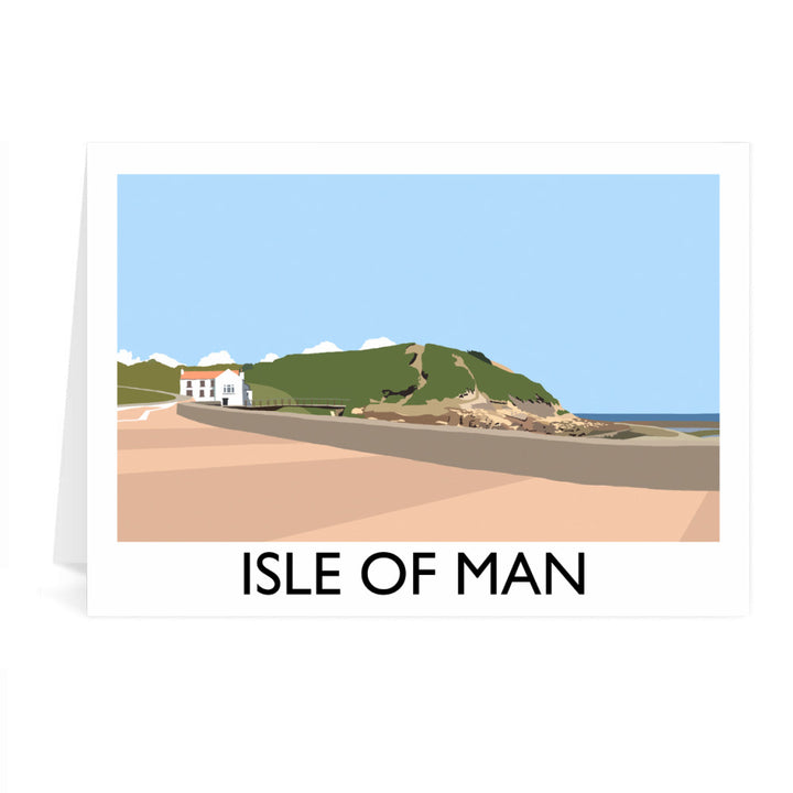 Isle of Man Greeting Card 7x5