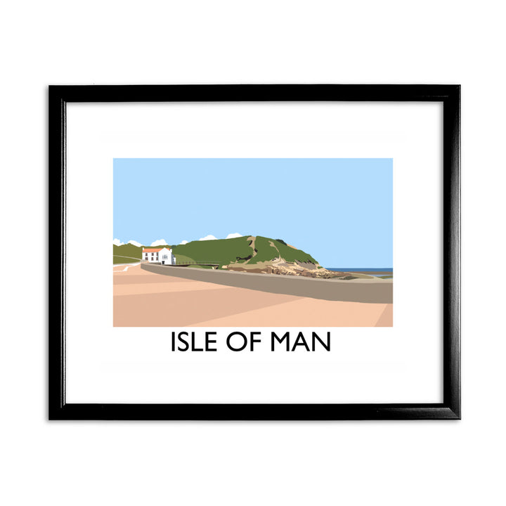 Isle of Man 11x14 Framed Print (Black)