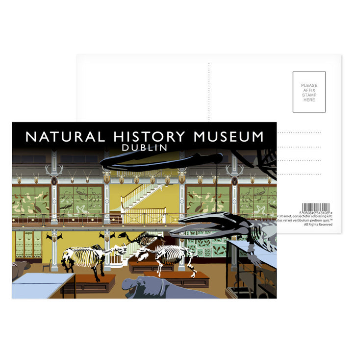 Natural History Museum, Dublin, Ireland Postcard Pack